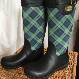 Pendleton Plaid Rain Boots